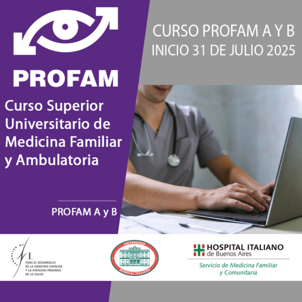 Curso Superior Universitario de Medicina Familiar y Ambulatoria A y B - 31 de julio 2025